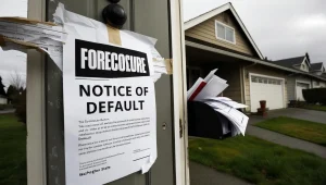 Foreclosure Sign
